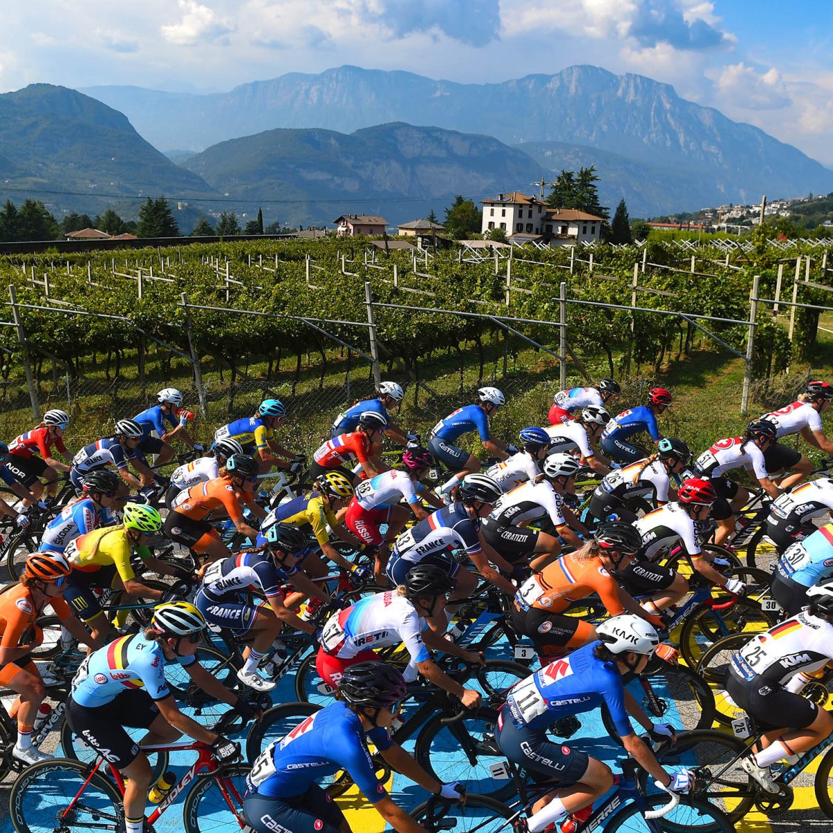 2021 UEC Road European Championships - Trento - Elite Women's Road Race Trento - Trento 107,2 km - 11/09/2021 - Scenery - photo Dario Belingheri/BettiniPhoto©2021
