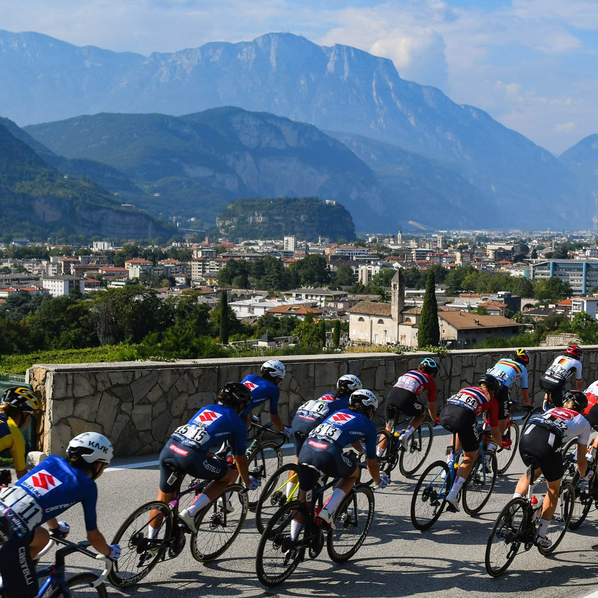 2021 UEC Road European Championships - Trento - Elite Women's Road Race Trento - Trento 107,2 km - 11/09/2021 - Scenery - photo Dario Belingheri/BettiniPhoto©2021